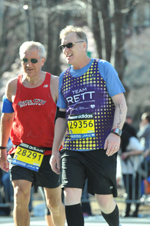 2014 Boston Marathon David Johndrow Finish