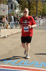 2013 Cape Cod Marathon David Johndrow Finish