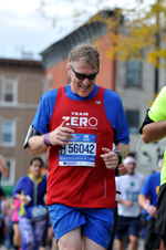 2015 New York City Marathon David Johndrow Mile 17