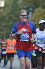 2015 New York City Marathon David Johndrow Mile 24